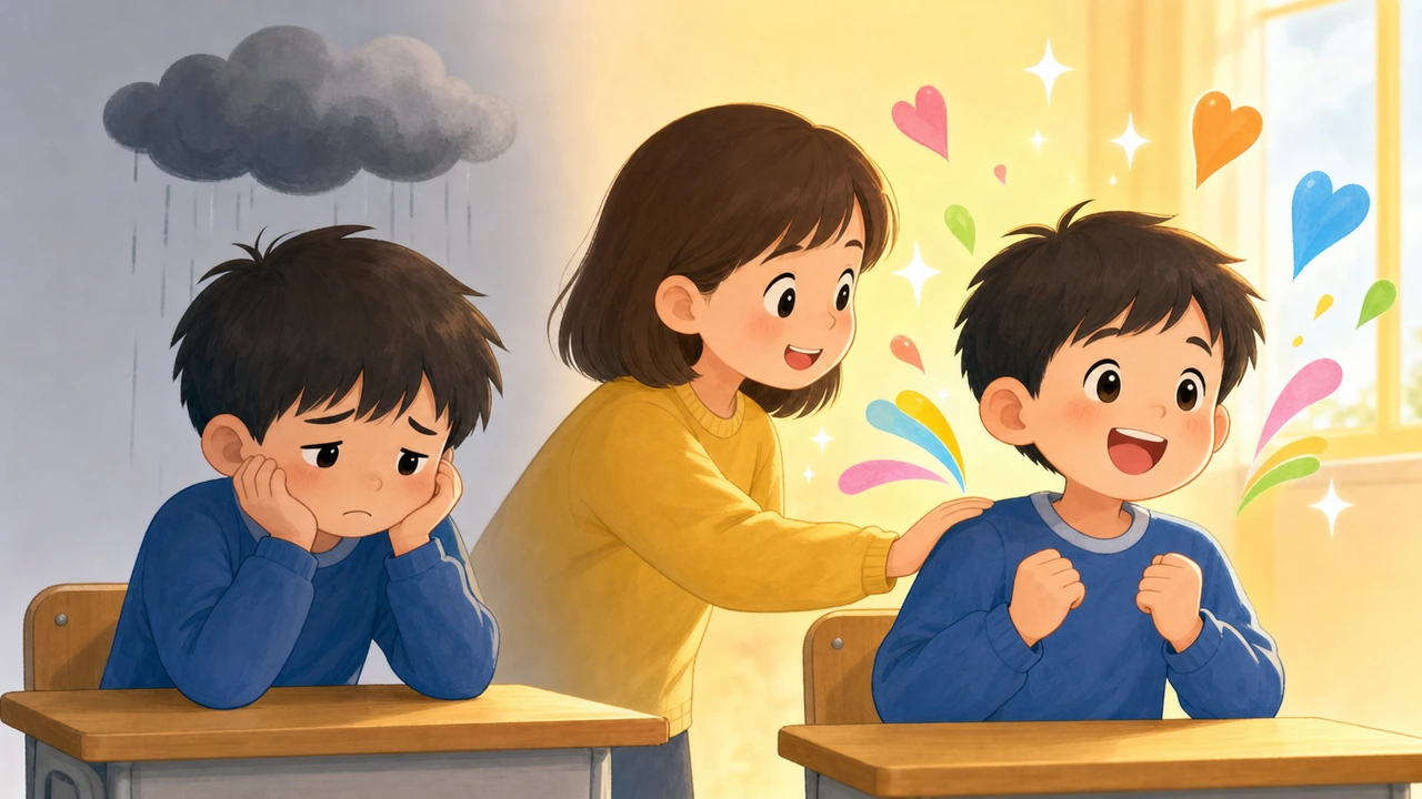 raise one's spirits